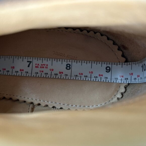 Rag & Bone Harrow Womens Sz 7 Ankle Bootie Gray Leather Block High Heel Slip On - Picture 9 of 12